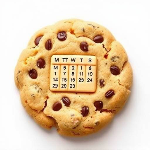 Diagram showing a cookie with an expiration date for persistent cookies and a cookie disappearing after closing the browser for session cookies.